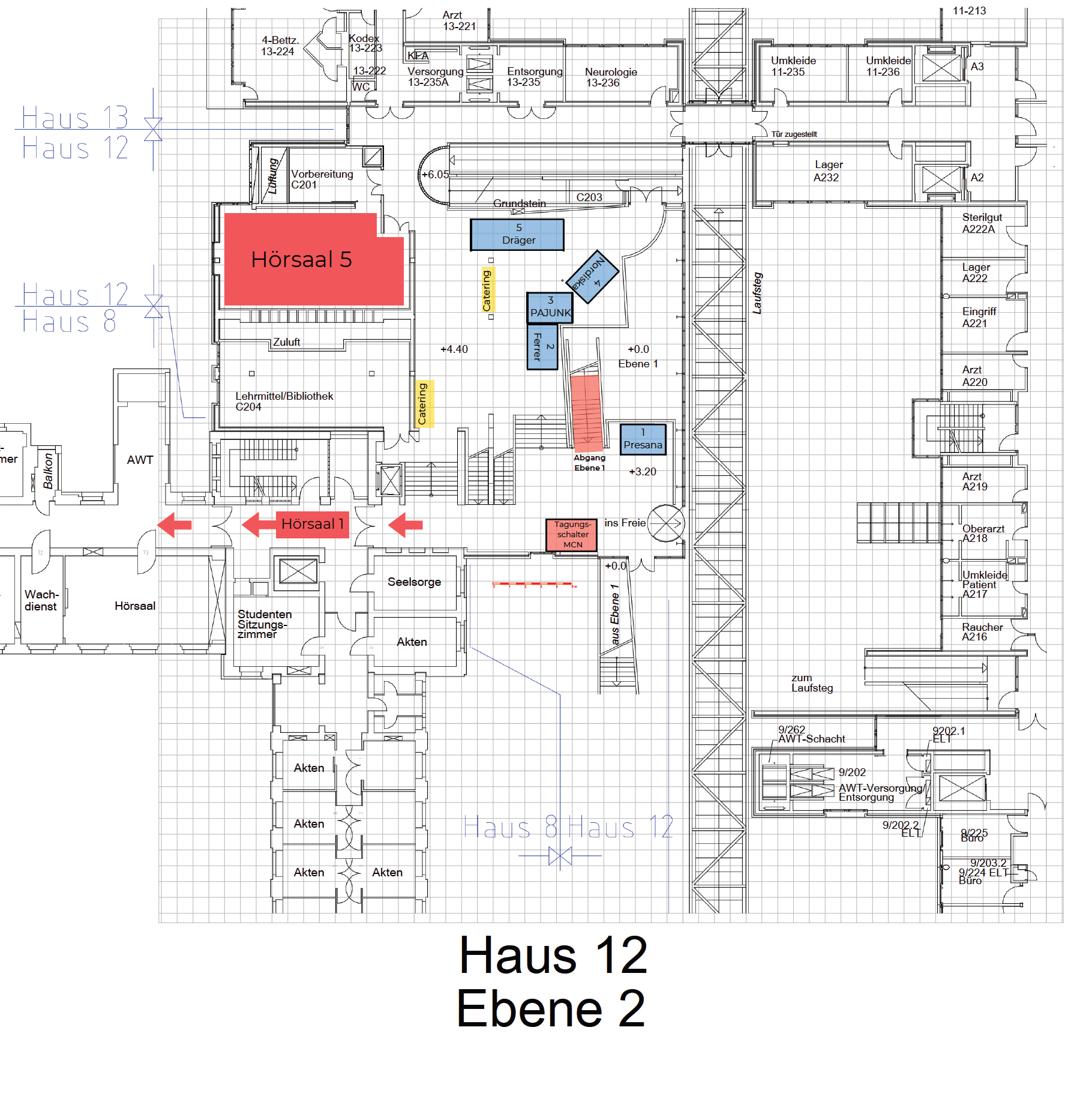 SAT2025 - Ausstellungsplan - Haus 12/Ebene 2