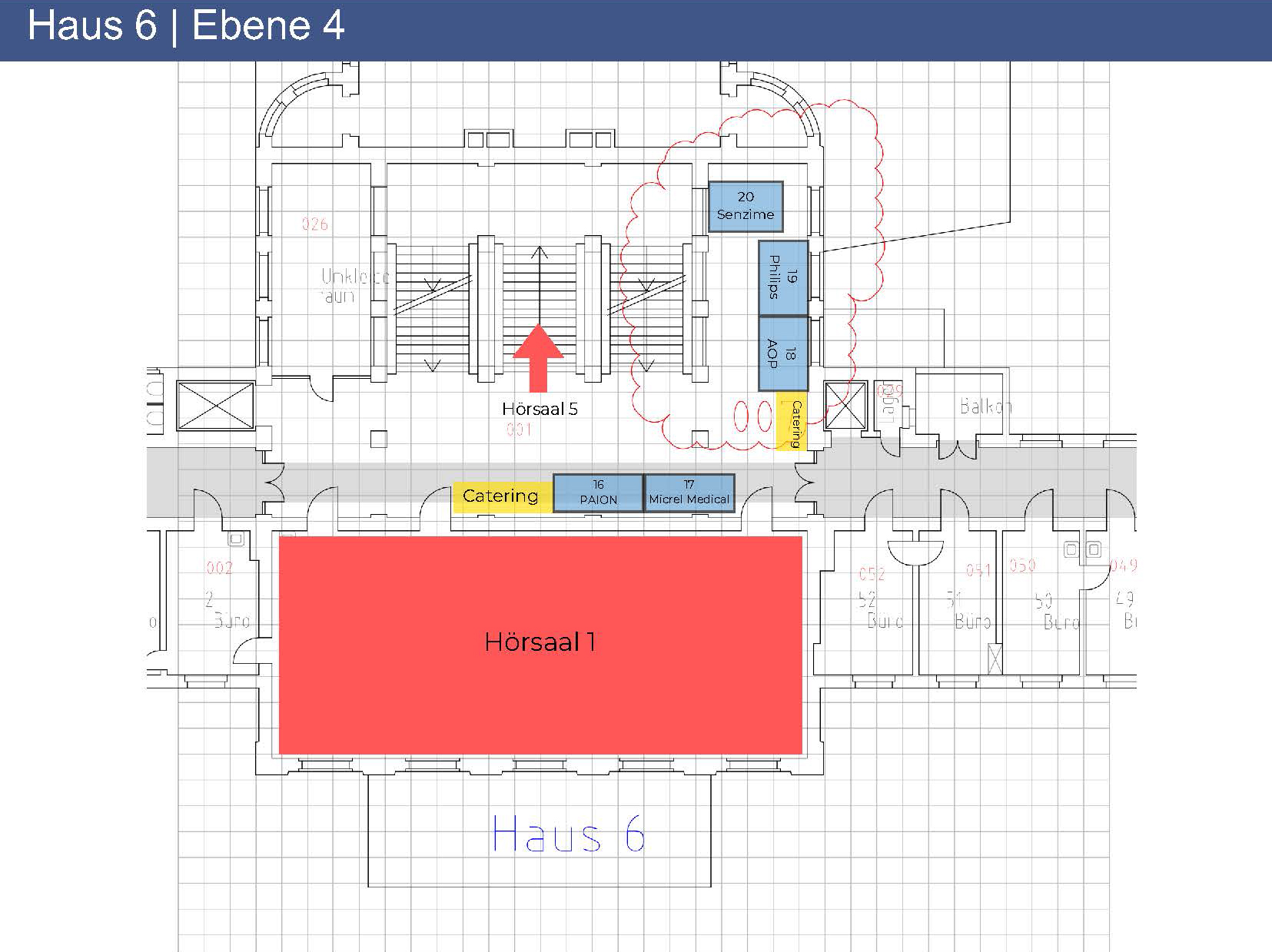 SAT2026 - Ausstellungsplan - Haus 6/Ebene 4
